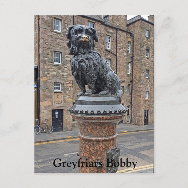 Greyfriars Bobby Vykort (Framsida)