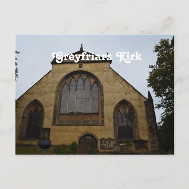 Greyfriars Kirk Vykort (Framsida)