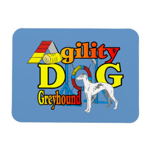 Greyhound Agilitet Magnet