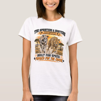 Greyhound and Cheetah T Shirt
