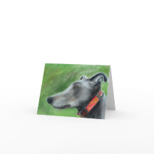 Greyhound art-kort (a53)