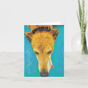 Greyhound Blank Card ETS ETS Kort