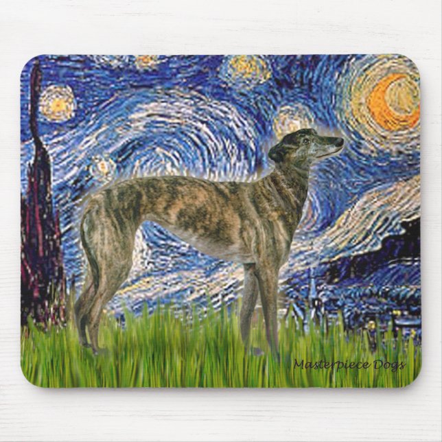 Greyhound (br2) - Stjärnkväll Musmatta (Framsidan)