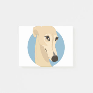 Greyhound Design Post-it Block