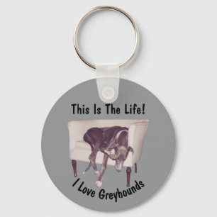 Greyhound Det här är livet Nyckelring