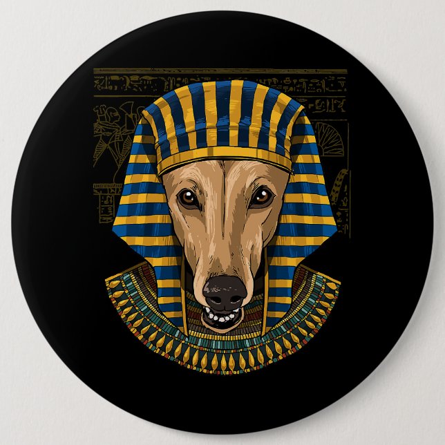 Greyhound Egyptian Pharaoh Historian Archeolog Knapp (Framsida)