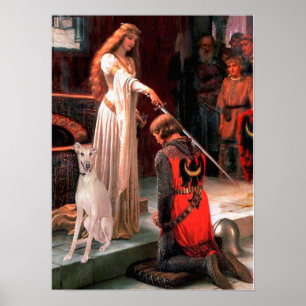 Greyhound (fawn 2) - Accolade Poster