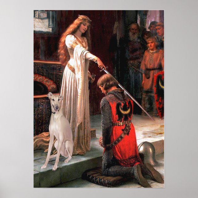 Greyhound (fawn 2) - The Accolade Poster (Framsidan)