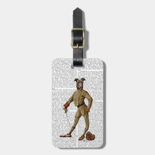 Greyhound Fencer Mörk Fullt 2 Bagagebricka