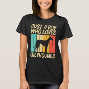 Greyhound for Boys Kids Italy Greyhound Rädding D T Shirt
