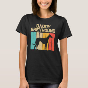 Greyhound För manar Pappa Italienska Greyhound Räd T Shirt