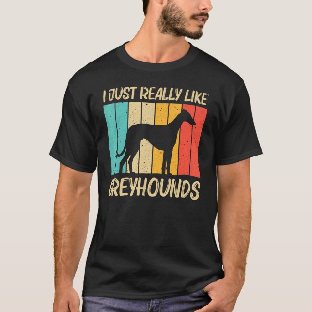 Greyhound För manar Women Italy Greyhound Rädding T Shirt (Framsida)