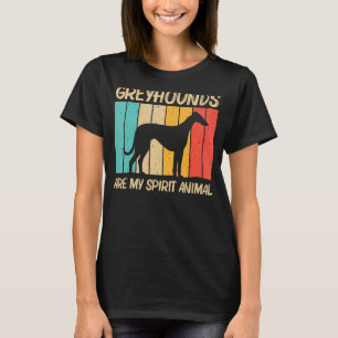 Greyhound För manar Women Italy Greyhound Rädding T Shirt