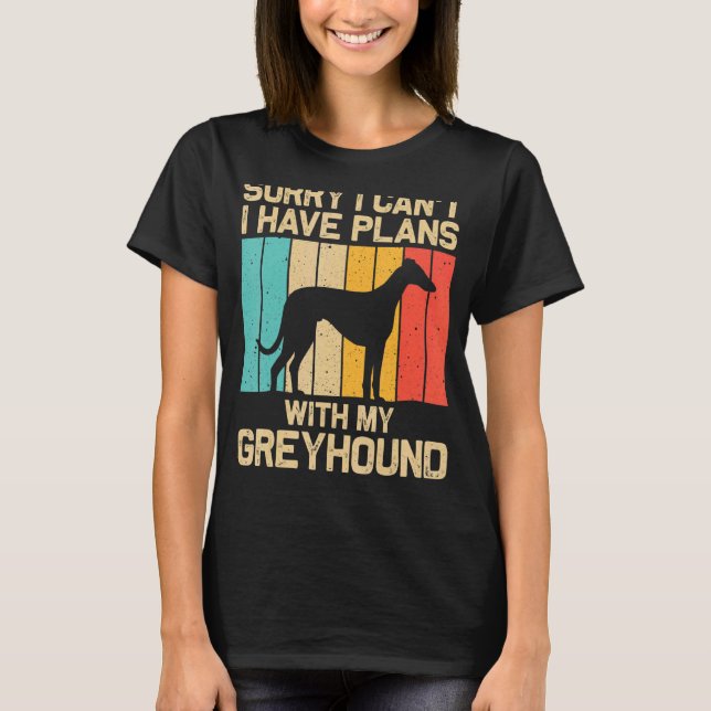 Greyhound För manar Women Italy Greyhound Rädding  T Shirt (Framsida)