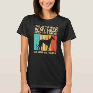 Greyhound För manar Women Italy Greyhound Rädding T Shirt