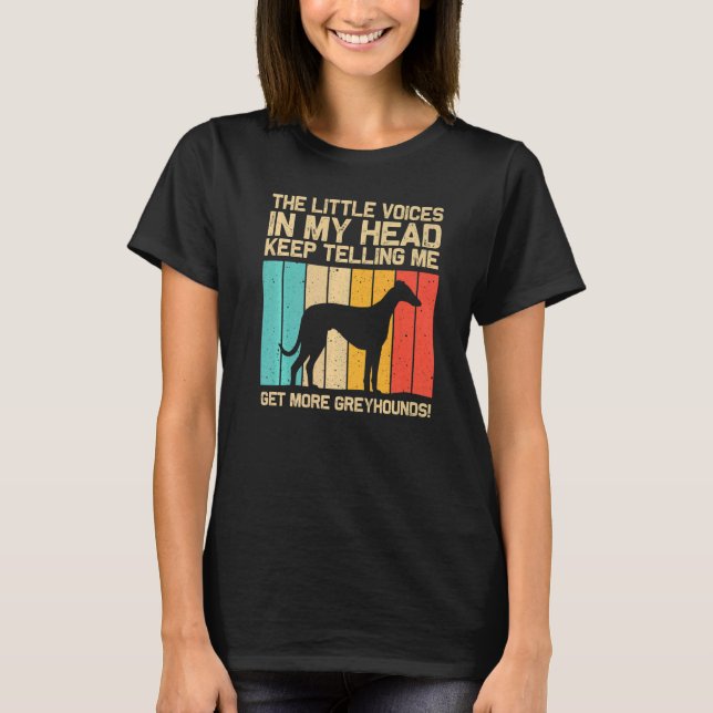 Greyhound För manar Women Italy Greyhound Rädding  T Shirt (Framsida)