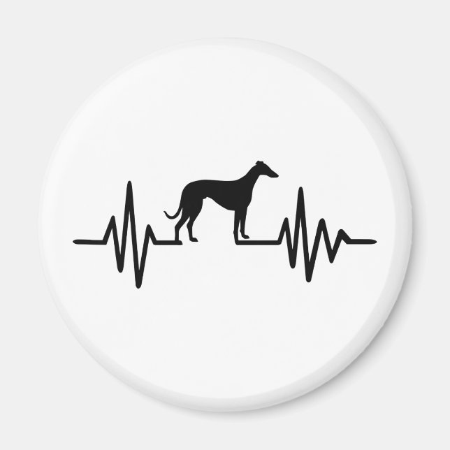 Greyhound-frekvens Magnet (Framsidan)