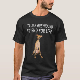 Greyhound Friend for Life Hund älskare Friend T Shirt