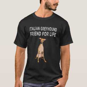 Greyhound Friend for Life Hund älskare Friend T Shirt