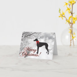Greyhound God jul Card Kort
