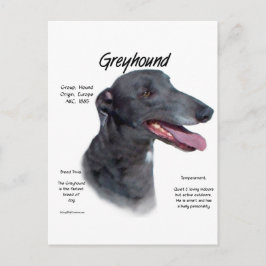 Greyhound-historikdesign Vykort