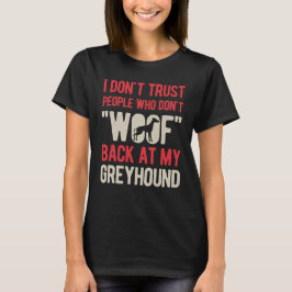 Greyhound Hund T Shirt