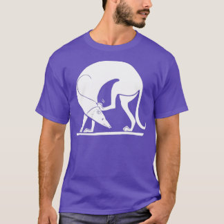 Greyhound Hunting Hund, gammal grekisk konst T Shirt