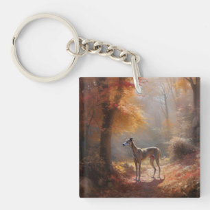 Greyhound i Höst löv Fall Inspire