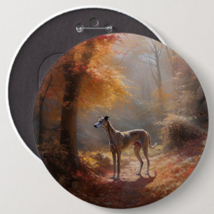 Greyhound i Höst löv Fall Inspire Knapp