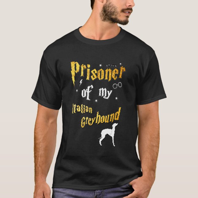 Greyhound Italienska Greyhound 1 T Shirt (Framsida)