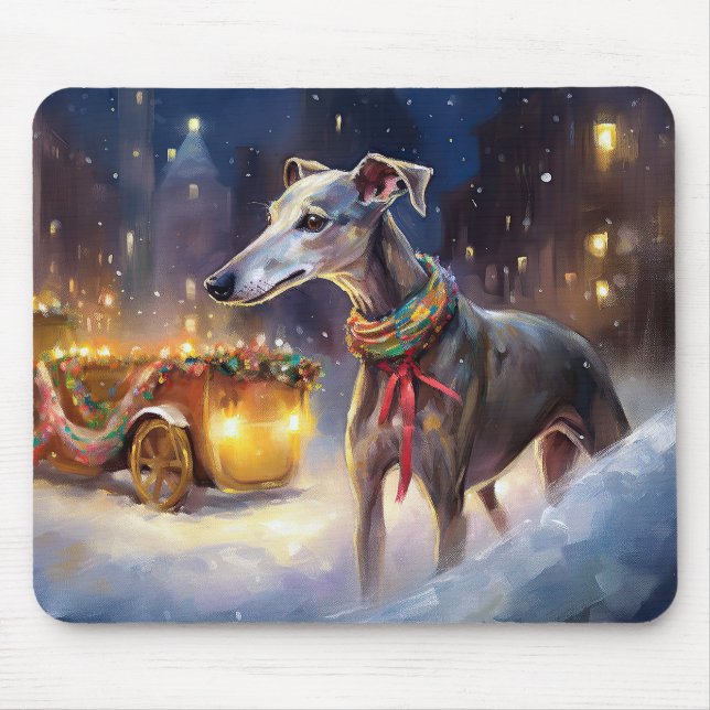 Greyhound jul-festsäsong musmatta (Framsidan)