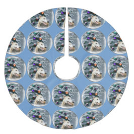 Greyhound jul julgransmatta borstad polyester