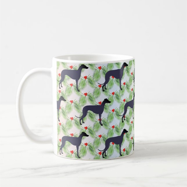 Greyhound jul kaffemugg (Vänster)