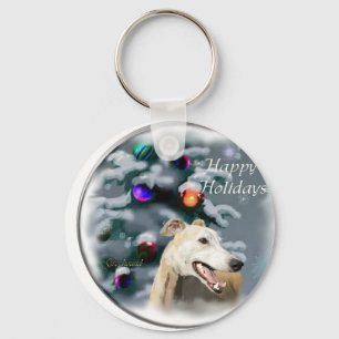 Greyhound julklappar nyckelring
