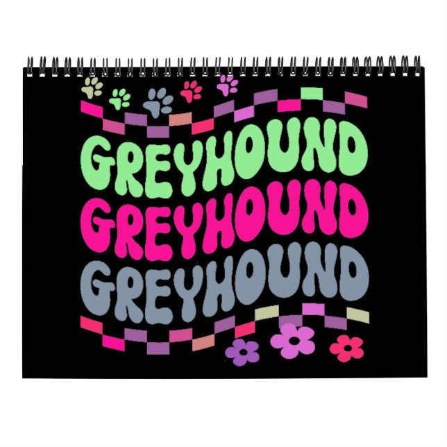 "Greyhound"-kalender Kalender (Baksida)