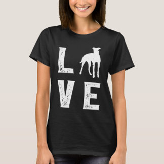 Greyhound Kärlek 1 T Shirt