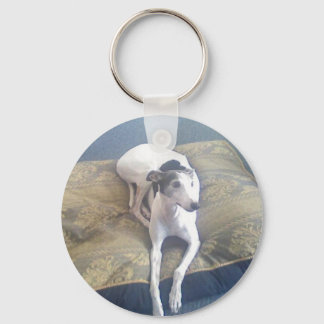 Greyhound Keychain Nyckelring