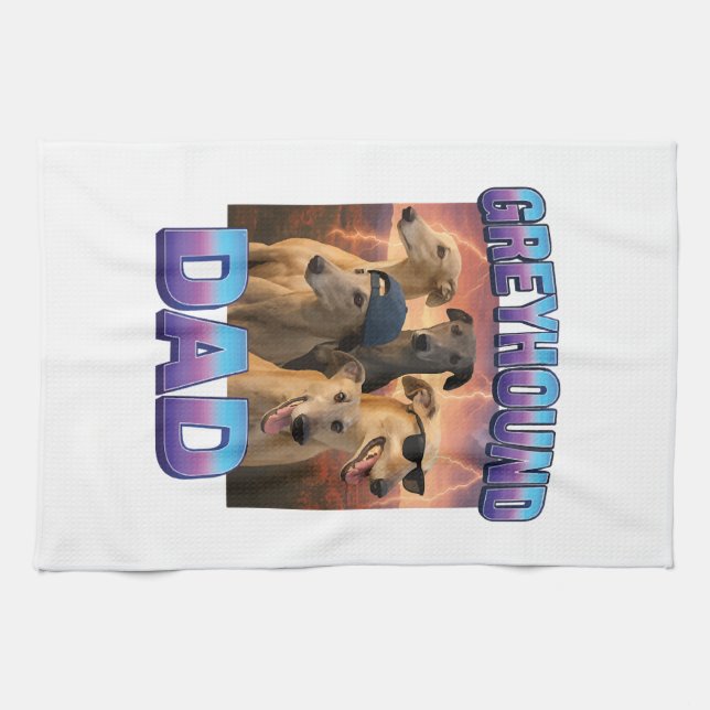 Greyhound Kökshandduk (Horisontell)