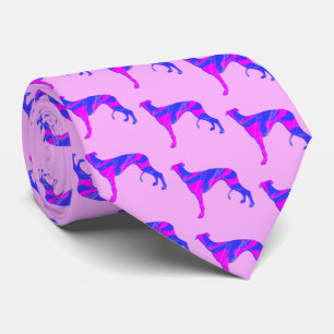 Greyhound Lurcher Hund Rosa Silhouette Rosa Nacke Slips