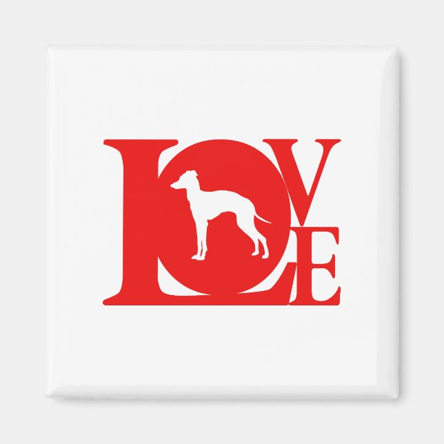 Greyhound Magnet (Framsidan)
