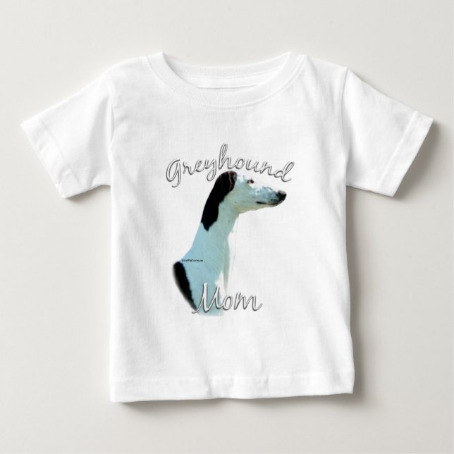 Greyhound Mamma 2 Tee Shirt (Framsida)