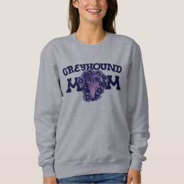 Greyhound Mamma Cute Lila Greyhounds adoption T Shirt