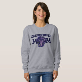 Greyhound Mamma Cute Lila Greyhounds adoption T Shirt