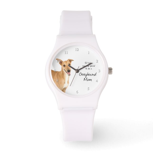 Greyhound Mamma Watch Armbandsur (Framsida)