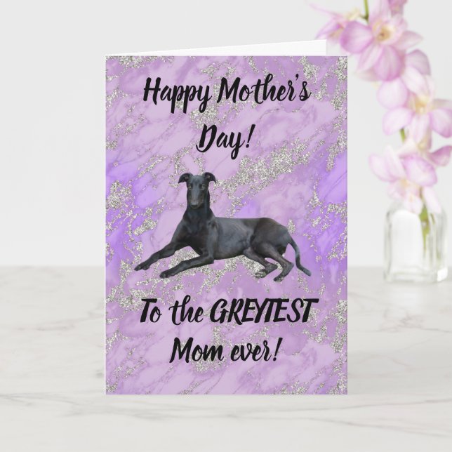 Greyhound Mors dag Kort (Orkide)