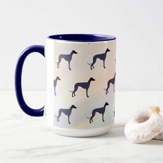 Greyhound Mugg (Med munk)