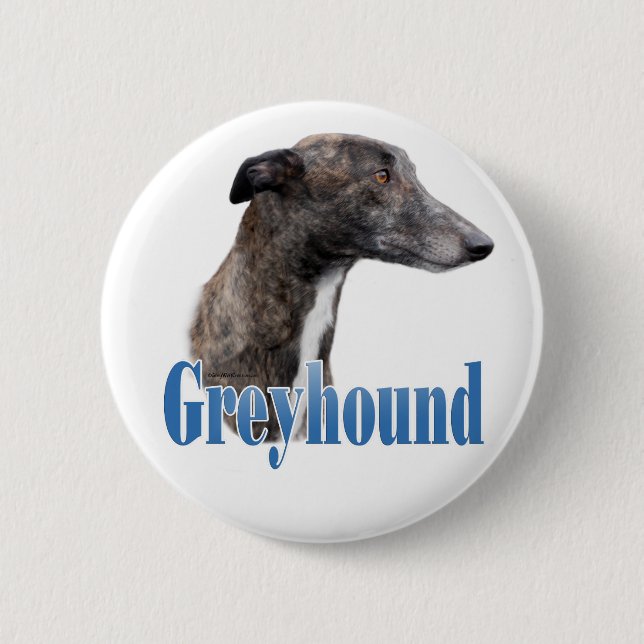 Greyhound Namn-knapp Knapp (Framsida)