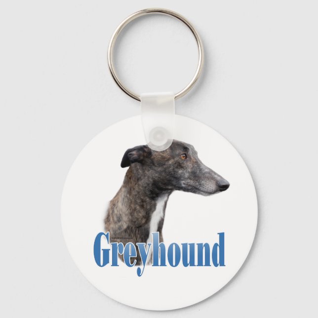 Greyhound Namn Nyckelring (Framsida)