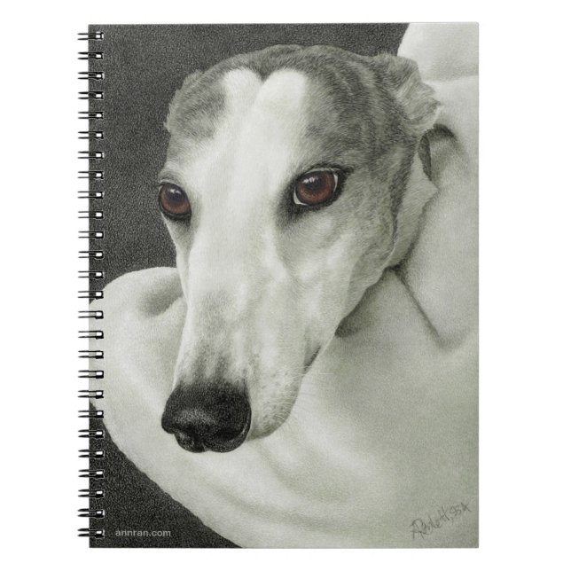 Greyhound Notebook - "Safety" Anteckningsbok (Framsidan)