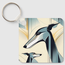 Greyhound Nyckelring